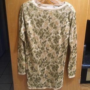 Dana Buchman vintage beaded sweater tunic S